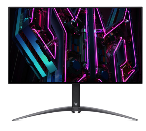 Монитор Acer Predator X27Ubmiipruzx 26,5" OLED 2560x1440 240 Hz1 000cd/m 20,01 /  0,03ms 2xHDMI + 1xDP + 1xType-C(90W) + Audio out + USB 3.2x2+USB-B +Speaker 5Wx2150 H.Adj Pivot (UM.HXXEE.001)