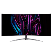 Монитор Acer Predator X45bmiiphuzx44,5" OLED 3440x1440 240 Hz 1000cd/m2 0,01ms 2xHDMI(2.0) + 1xDP + 1xType-C(90W) + Audio out + USB3.2x2+USB-B (2up 2down)+Speaker 5Wx2 110 H.Adj (UM.MXXEE.001)
