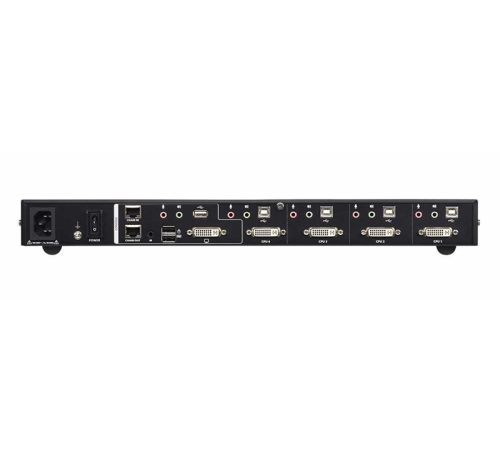 Квм перевключатель ATEN 4-Port USB DVI Multi-View KVMP Switch (CM1164A-AT-G) Квм перевключатель ATEN 4-Port USB DVI Multi-View KVMP Switch (CM1164A-AT-G)