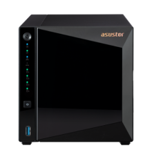 Cетевое хранилище ASUSTOR AS3304T V2 4-Bay NAS/MPl/ARM64 64-bit 1.7GHz/2GBDDR4/noHDD,LFF(HDD,SSD),/1x2.5GbE(LAN)/3xUSB3.2; 90IX01L0-BW3S00 (AS3304T V2)