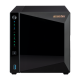 Cетевое хранилище ASUSTOR AS3304T V2 4-Bay NAS/MPl/ARM64 64-bit 1.7GHz/2GBDDR4/noHDD,LFF(HDD,SSD),/1x2.5GbE(LAN)/3xUSB3.2; 90IX01L0-BW3S00 (AS3304T V2)