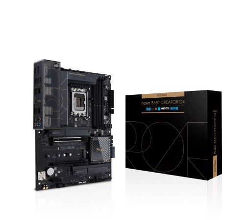 Материнская плата ASUS Материнская плата ASUS PROART B660-CREATOR D4 (90MB19F0-M1EAY0) (90MB19F0-M1EAY0)