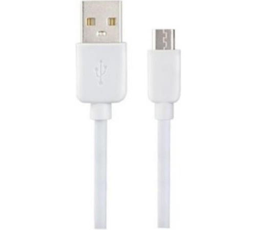 PERFEO Кабель USB A вилка - Micro USB вилка, 2.4A, белый, силикон, длина 1 м., SILICON (U4026)