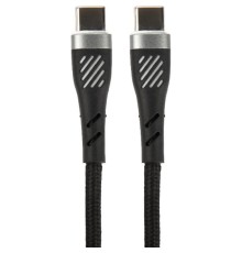 PERFEO Кабель USB C вилка - C вилка, 60W, черный, длина 1 м., POWER (C1105)
