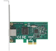 Exegate EX296228RUS Сетевой адаптер ExeGate EXE-i210-F1 (PCI-E x1 v2.0, порт 1xSFP (медный), 10/100/1000Mbps, Gigabit Server NIC Intel Chipset I210-F1)