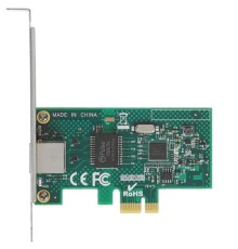 Exegate EX296228RUS Сетевой адаптер ExeGate EXE-i210-F1 (PCI-E x1 v2.0, порт 1xSFP (медный), 10/100/1000Mbps, Gigabit Server NIC Intel Chipset I210-F1)