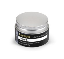 Exegate EX296178RUS Жидкая термопрокладка ExeGate EX-LQPD (6 Вт/(м•К), 50г банка)