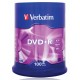 Диск DVD+R Verbatim 4.7Gb 16x Cake Box (100шт) (43551)