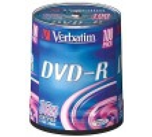 Диск DVD-R Verbatim 4.7Gb 16x Cake Box (100шт) (43549) Диск DVD-R Verbatim 4.7Gb 16x Cake Box (100шт) (43549)