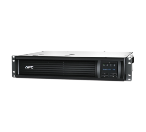 Источник бесперебойного питания APC Smart-UPS 750VA/500W, RM 2U, Line-Interactive, LCD, Out: 220-240V 4xC13 (2-Switched), SmartSlot, USB, SmartConnect, Black, 1 year warranty (REP: SMT750RMI2U) (SMT750RMI2UC)