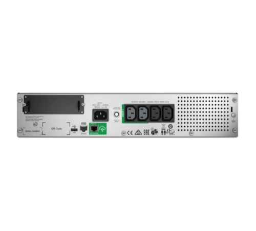 Источник бесперебойного питания APC Smart-UPS 750VA/500W, RM 2U, Line-Interactive, LCD, Out: 220-240V 4xC13 (2-Switched), SmartSlot, USB, SmartConnect, Black, 1 year warranty (REP: SMT750RMI2U) (SMT750RMI2UC)