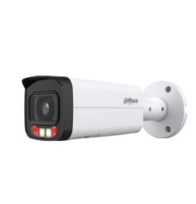 DAHUA DH-IPC-HFW2249TLP-S-PV-0280B Уличная цилиндрическая IP-видеокамера с ИИ 2Мп, 1/2.8” CMOS, объектив 2.8мм, видеоаналитика, ИК до 30м, LED до 30м, IP67, корпус: металл