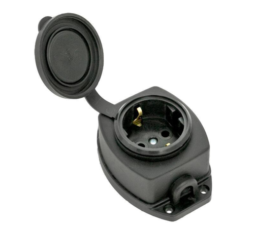 EKF RPS-014-16-230-44 Розетка настенная с защитной крышкой каучуковая 230В 2P+PE 16A IP44 EKF PROxima EKF RPS-014-16-230-44 Розетка настенная с защитной крышкой каучуковая 230В 2P+PE 16A IP44 EKF PROxima