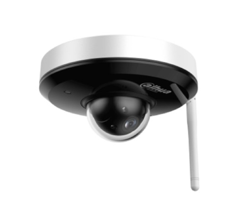 DAHUA DH-SD1A204DB-GNY-W Мини-купольная PTZ IP-видеокамера с Wi-Fi 2Мп, 1/2.8” CMOS, моторизованный объектив 2.8~12мм (4x), видеоаналитика, ИК до 20м, IP66, IK08, корпус: металл