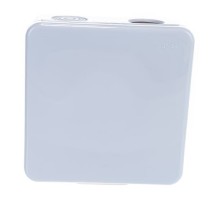 ЭРА Б0037441 Коробка распаячн. открытой установки КОР 100х100х50мм с гермовводами 8 вх. IP54