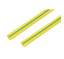 Трубка термоусадочная 25.0/12.5 1м желт./зел. Rexant 22-5007