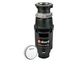 Bort Измельчитель пищевых отходов MASTER ECO CONTROL {390 Вт; 3,3 кг/мин; 3500 об/мин; 1050 мл; Металл ; набор аксессуаров 5 шт} [93417999]