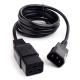 Кабель питания IEC320-C14/IEC320-C19, 220B, 16А, 1.8м