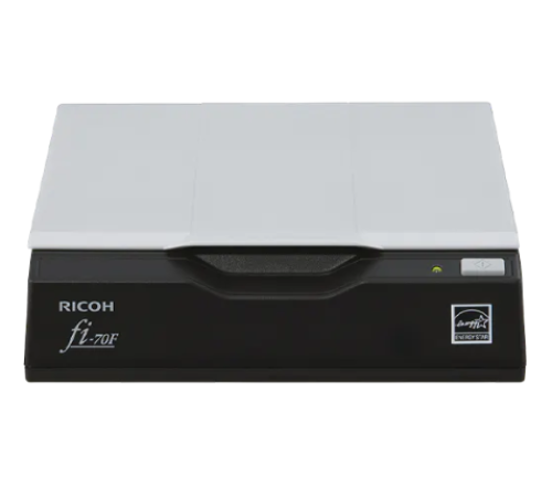 Сканер Ricoh scanner Fi-70f (Сканер паспортов/удостоверений личности, А6, односторонний планшетный блок, USB 2.0, светодиодная подсветка) ex.Fujitsu scanner fi-65F (PA03841-B001)