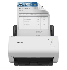 Сканер Brother Документ-сканер ADS-4100, A4, 35 стр/мин, цветной, 1200 dpi, Duplex, ADF60, USB 3.0, USB Host, Ex.ADS-2200 (ADS4100TF1)