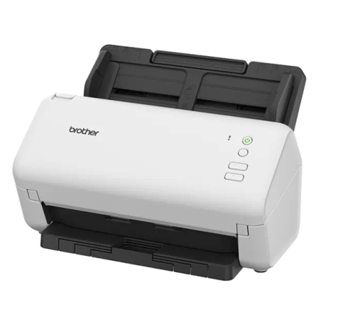 Сканер Brother Документ-сканер ADS-4100, A4, 35 стр/мин, цветной, 1200 dpi, Duplex, ADF60, USB 3.0, USB Host, Ex.ADS-2200 (ADS4100TF1)