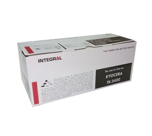 INTEGRAL TK-3400 Тонер-картридж для Kyocera ECOSYS PA4500x , 12500 стр INTEGRAL TK-3400 Тонер-картридж для Kyocera ECOSYS PA4500x , 12500 стр