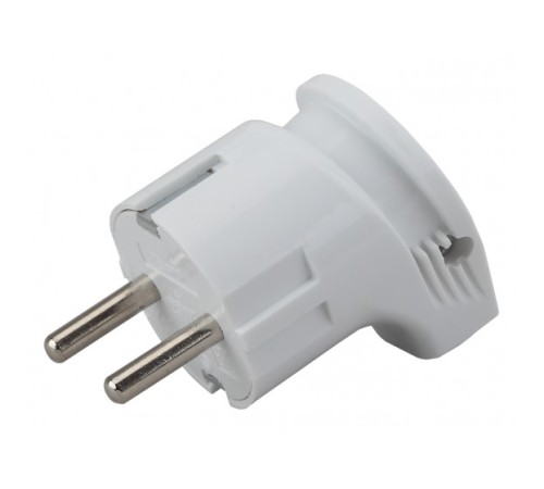 ЭРА Б0039678 Вилка Vx3-W с/з угловая 16A белая