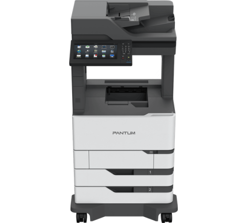 Черно-белое лазерное мфу Pantum BM7800FDN, Mono laser, A4, 52 ppm (max 300000 p/mon), 1.2 GHz, 1200x1200 dpi, 2048 MB RAM, Duplex, paper tray 2*550 pages, USB, LAN, start. cartridge 11000 pages (BM7800FDN)