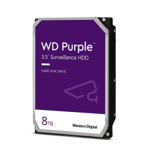 Жесткий диск Western Digital Purple HDD 3.5" SATA 8Tb, 5640RPM, 256MB buffer (DV&NVR), WD85PURZ, 1 year (WD85PURZ)