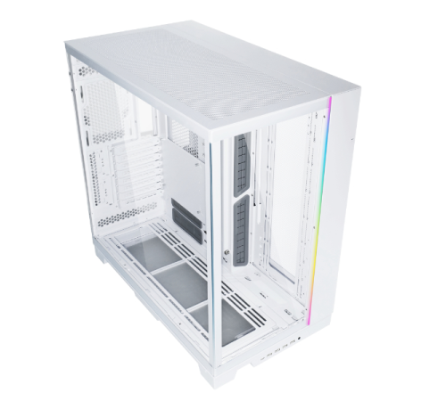 Корпус LIAN LI O11 Dynamic EVO XL White, Large Case: EATX(under 280mm)/ATX/MICRO-ATX/MINI-ITX, 4xUSB 3.0, 1xUSB Type-C, 1xAudio, Included Fans: none (G99.O11DEXL-W.00)