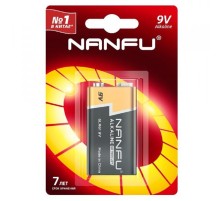 Nanfu Батарейка щелочная 9V (6LR61 1B) (1 шт. в уп-ке)