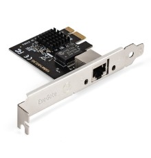 Exegate EX296212RUS Сетевой адаптер ExeGate EXE-251 (PCI-E x1 v2.0, 1xRJ45, UTP 100Mbps/1000Mbps/2.5Gbps RTL8125B)