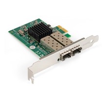 Exegate EX296229RUS Сетевой адаптер ExeGate EXE-82576-F2 (PCI-E x1 v2.0, порты 2xSFP, 10/100/1000Mbps, Gigabit Server NIC Intel Chipset 82576-F2)
