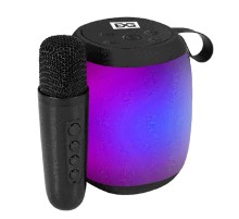 Exegate EX294944RUS Караоке-система Bro 310 (10Вт, 80-15000Гц, Bluetooth, Li-Ion, 1200mAh, FM 87.5MHz-108MHz, с поддержкой USB и TF/microSD карт,