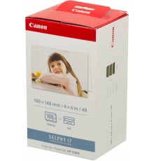Canon KP-108IN Набор картриджей и бумаги на 108 листов для Canon Selphy CP-100/200/220/300/330/400/500/600/510/710. (Комплект из трёх KP-36IP. 108 стр.)