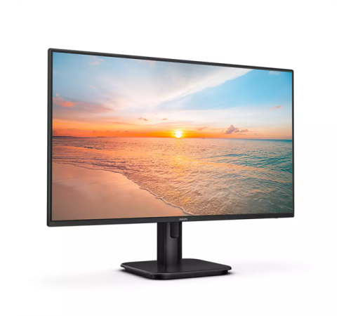 Монитор 23,8" Philips 24E1N1100A 1920x1080, WLED, 16:9, IPS, 250cd, 1300:1, MID, 4ms, 178/178, VGA, HDMI, 100Hz, Speakers, Tilt, Внеш, VESA, Black, 2y (24E1N1100A/01)