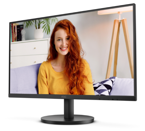 Монитор 27" AOC 27B3HMA2 1920х1080, WLED, 16:9, VA, 250cd, 3000:1, 20M:1, 4ms, 178/178, VGA, HDMI, 100Hz, Speakers, Tilt, Внутр, VESA, Black, 3y (27B3HMA2)