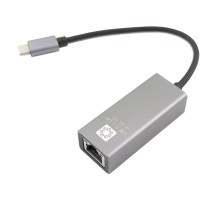 5bites Кабель-адаптер UA3C-45-14BK USB3.1 / RJ45 1G / AL / GREY