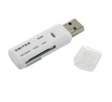 5bites Устройство ч/з карт памяти RE3-200WH USB3.0 / SD / TF / USB PLUG / WHITE
