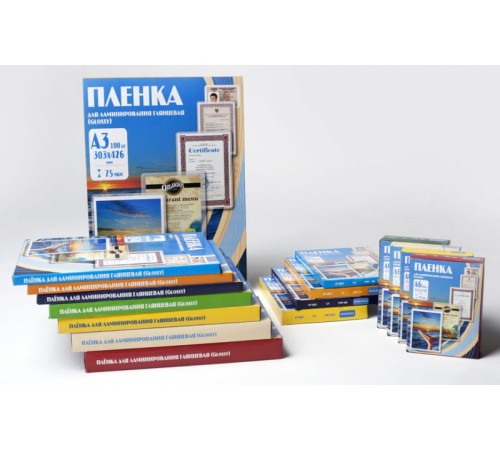 Пленка для ламинирования Office Kit 100мкм A4 (100шт) глянцевая 216x303мм PLP10623 Пленка для ламинирования Office Kit 100мкм A4 (100шт) глянцевая 216x303мм PLP10623