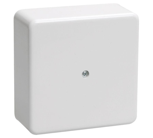 Коробка распаячная ОП КМ 75х75х28 бел. IEK UKO10-075-075-028-K01-E Коробка распаячная ОП КМ 75х75х28 бел. IEK UKO10-075-075-028-K01-E