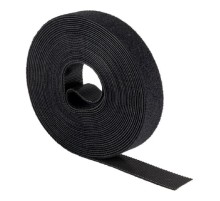 EKF hlft-2-b Хомут-липучка 20 мм (5м ролл) черный PROxima