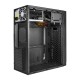 Exegate EX290176RUS Корпус Miditower ExeGate AA-440-AA350 (ATX, AA350 8 см, 2*USB, аудио, черный)