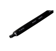 REXANT 20-8006 8.0 / 4.0 мм 1м термоусадка черная  (уп. 50 м)
