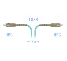 Патчкорд оптический SC/UPC MM 3m
