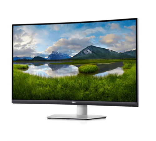 Монитор Dell 31.5" S3221QSA, Curved 4K UHD Monitor, 3840 x 2160 at 60 Hz,  VA, 4 ms,  3000: 1 (Typical), 300 cd/m2 , SP-2*5W, H-AD (S3221QSA)