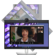 Монитор Dell 27" P2724DEB, Video Conferencing Monitor, IPS, QHD 2560 x 1440 at 60Hz, 16:9, 350 cd/m2, 1000:1, 5 ms gray to gray, H-AD, 1 x 4MP RGB + IR 2K camera at 30fps, 2 x digital microphone, 5W speakers (P2724DEB)