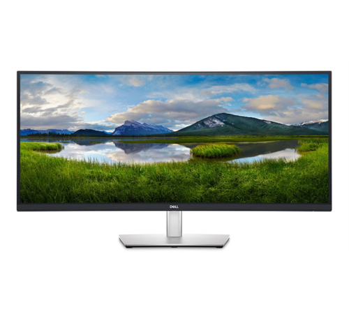 Монитор Dell 34" S3423DWC, Curved USB-C Monitor , 3440x1440 UWQHD 100Hz, VA, 21:9, 300 кд/м, 4 мс, 3000:1, P-Del-65W, H-AD (S3423DWC)