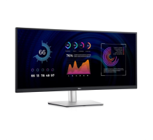 Монитор Dell 34.14" P3424WE  Curved USB-C Hub Monitor 3800R,  IPS, 3440 x 1440 at 60Hz, 300 cd/m ,5 ms  1000:1,  H-AD, PD- 90W, 21:9 (P3424WE)