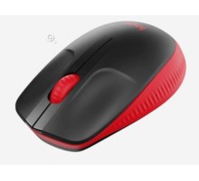 Мышь беспроводная M190 BLACK/RED 910-005926 LOGITECH